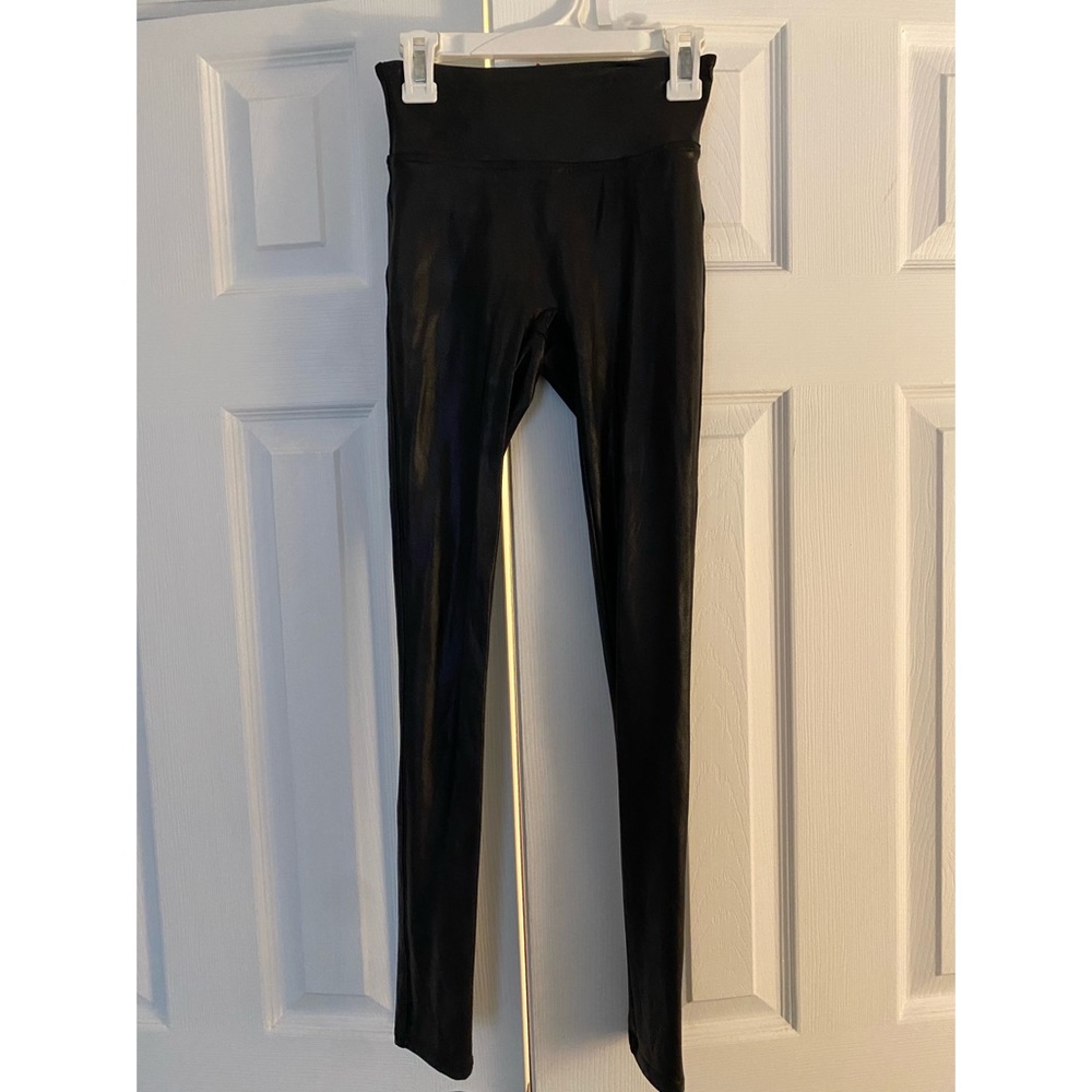 Spanx faux leather leggings